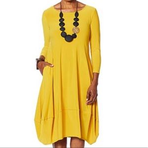 Marla Wynn Sz L NWOT Matte Jersey Dress